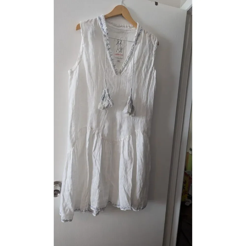 Johnny-was Women's White Dress - Picture 6 of 7